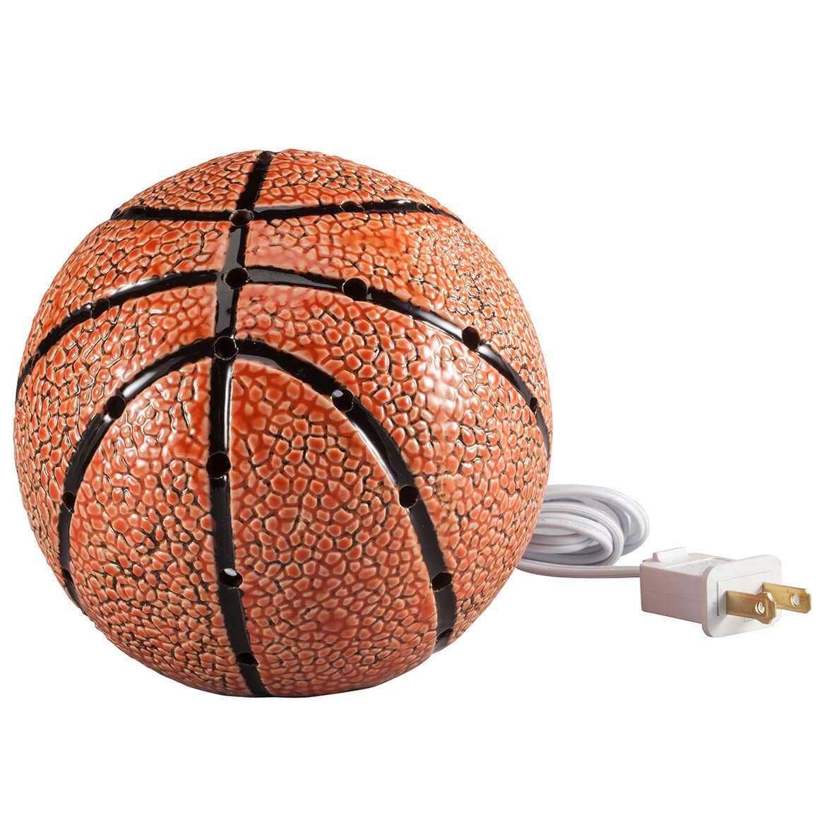 DEI Plug-In Basketball Night Light - LED Sports Room Decor for Kids, Teens & Adults - Perfect for Bedrooms, Game Rooms & Dorm Decorations