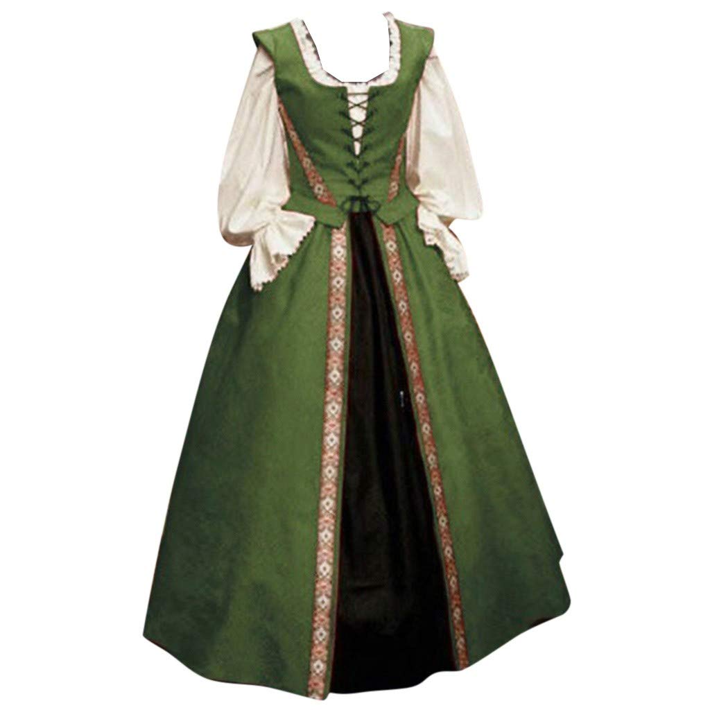 Elegant Gothic Retro Floral Print Long Homecoming Dresses for Women & Teens - Formal Winter Ball Gown for Fall Dances, Prom, and Special Occasions