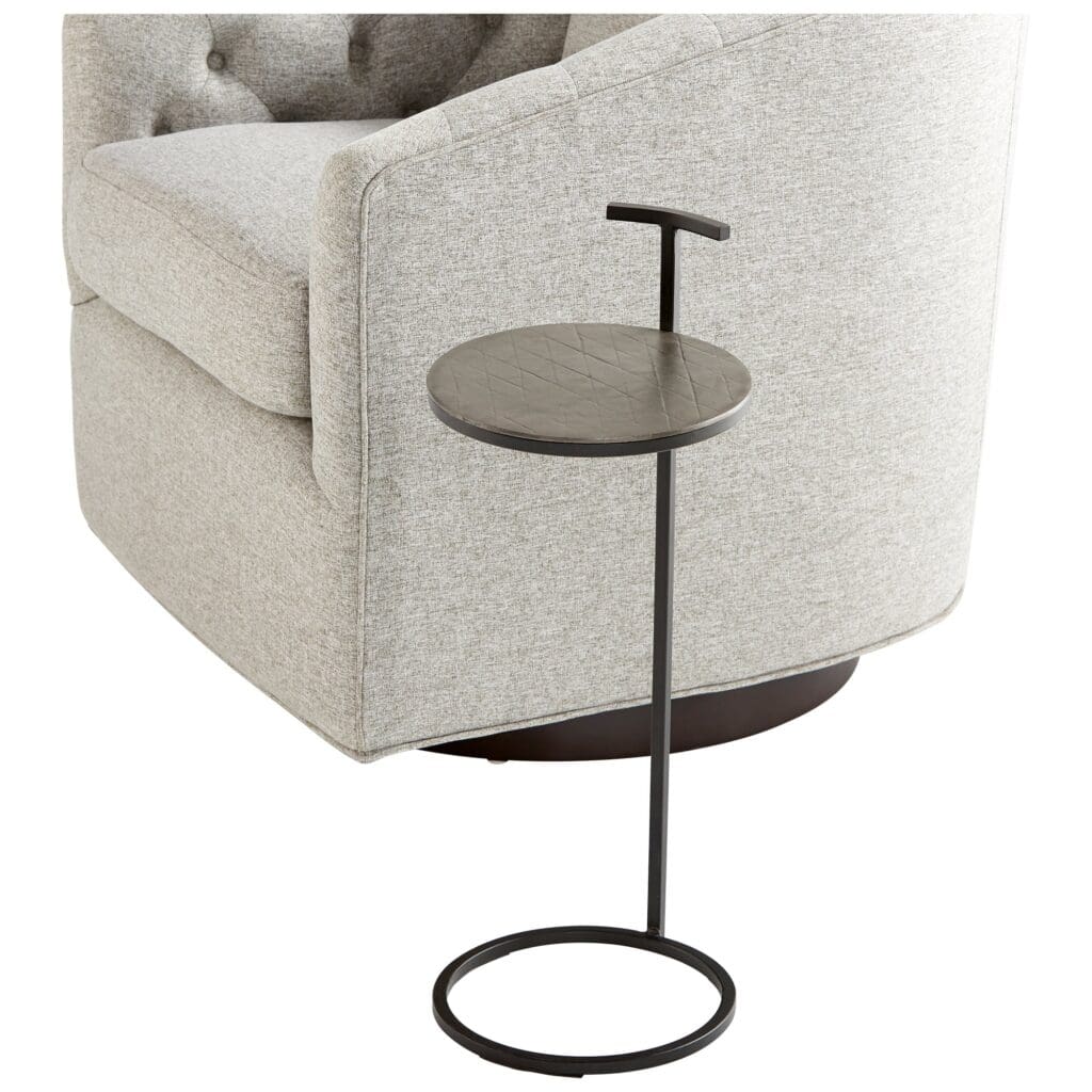 Cyan Design 10730 Audrey Side Table - Antique Brass & Black Finish - Perfect for Living Room, Bedroom, or Office Accent Table