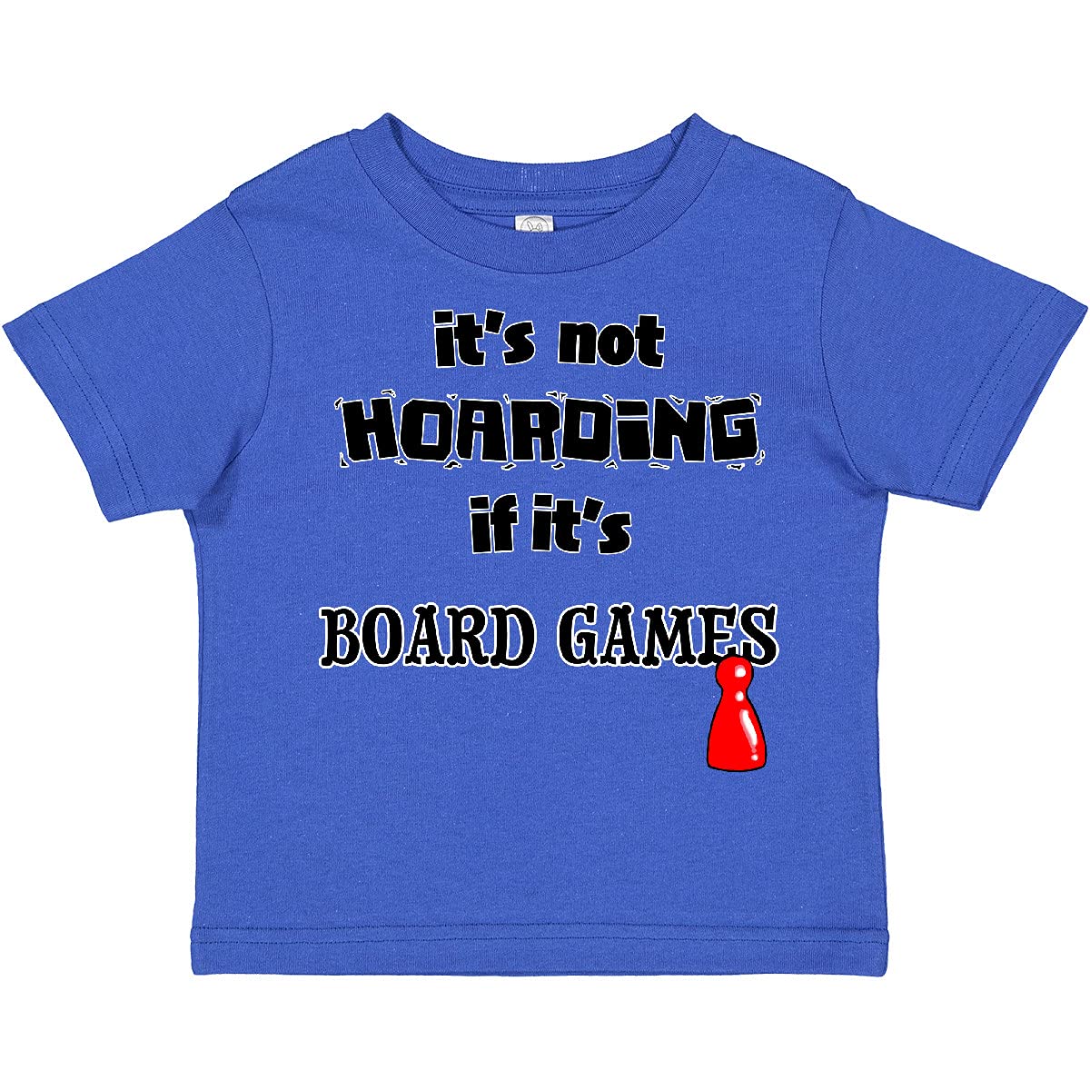 Inktastic Board Game Enthusiast Toddler T-Shirt - Perfect for Family Game Nights & Playdates