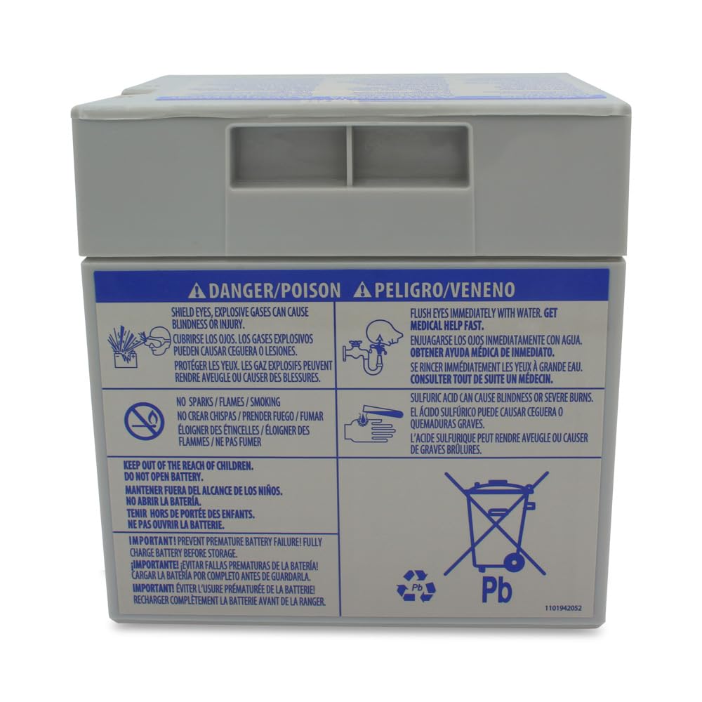 Replacement Battery for Power Wheels PAC 73530 - 12V Ride-On Car Battery by Technical Precision - Perfect for Kids Electric Vehicles, Toy Cars & Outdoor Play