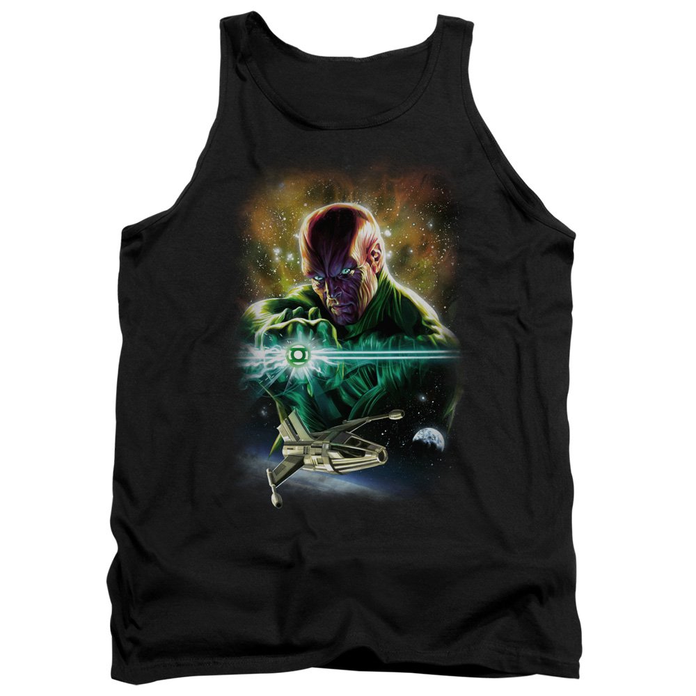 JLA(Gl) Abin Sur Unisex Adult Tank Top for Men and Women - Comfortable Graphic Tee for Cosplay, Comic Con & Summer Outfits