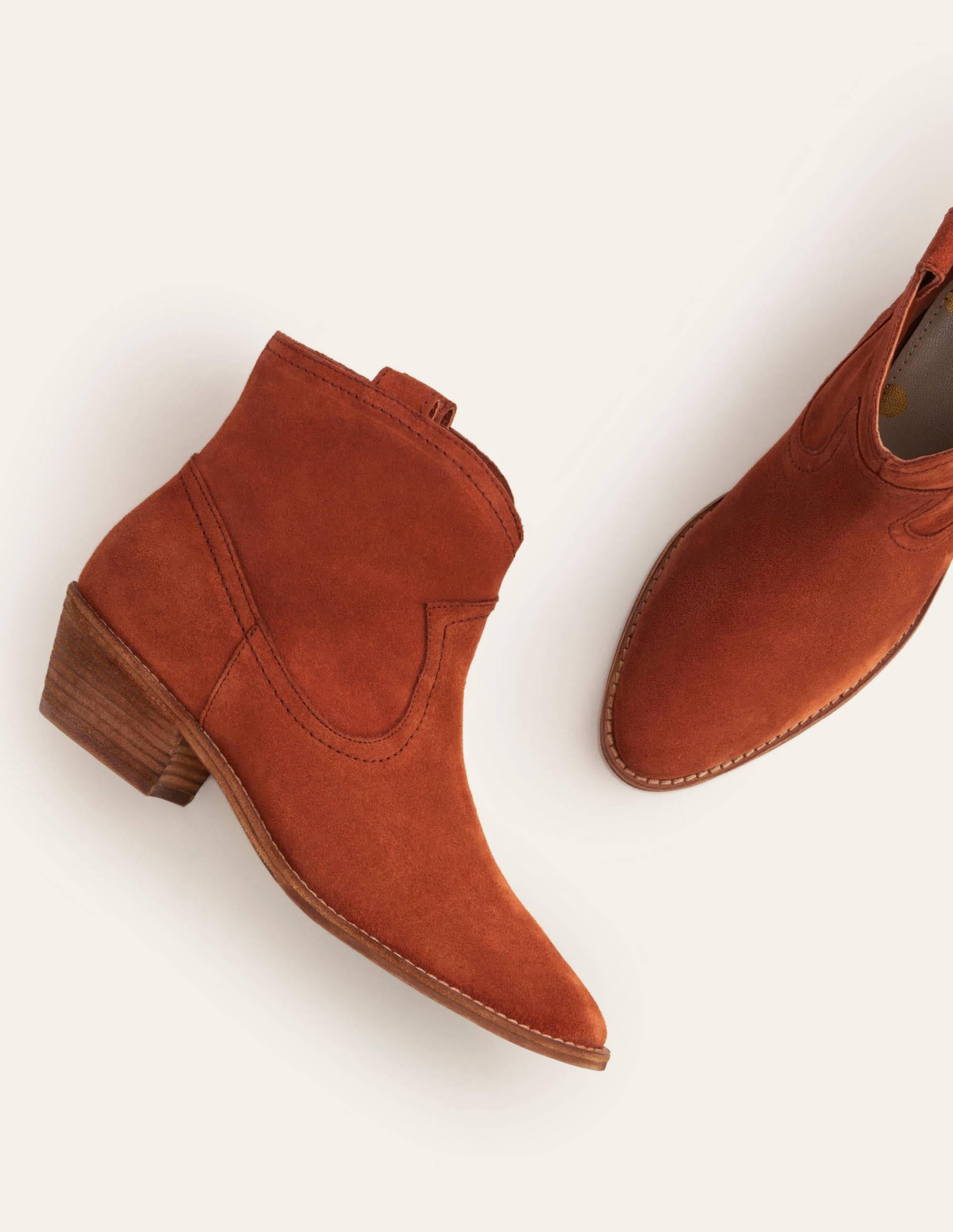 Allendale Women's Ankle Boots - Red Oak Leather Chelsea Boots for Fall & Winter | Comfortable Casual & Work Shoes for Walking, Office & Outdoor Activities