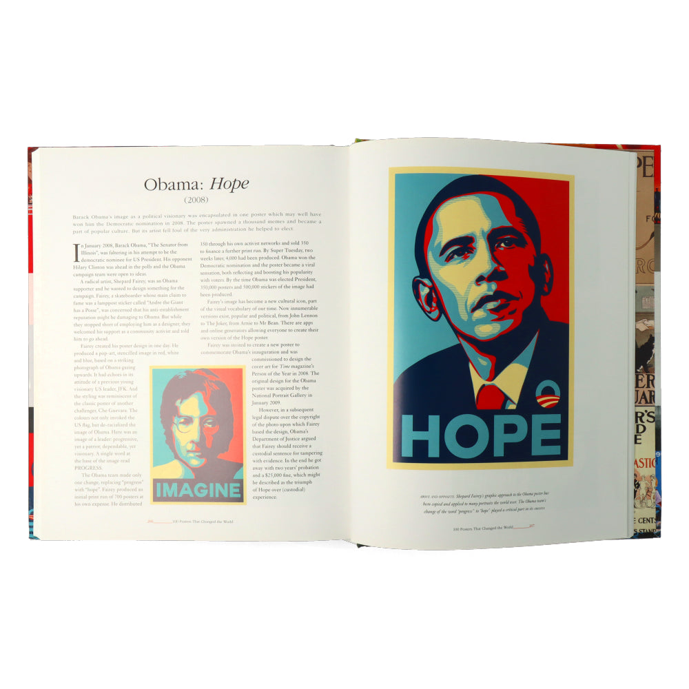 100 Posters That Changed The World - Historical & Influential Art Prints for Home Decor, Office, and Educational Use