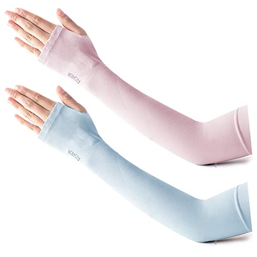 Bleu + Rose (Avec Trou Pour Le Pouce)