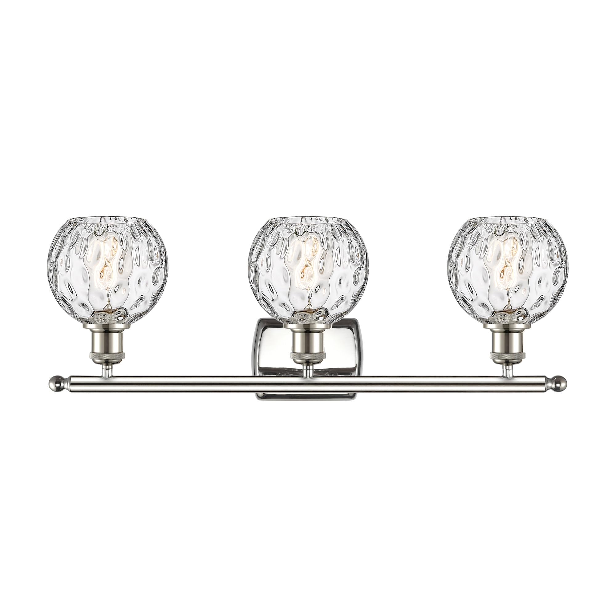 Innovations Lighting Athens 3-Light Bathroom Vanity Fixture - Industrial Style Water Glass Design - 11