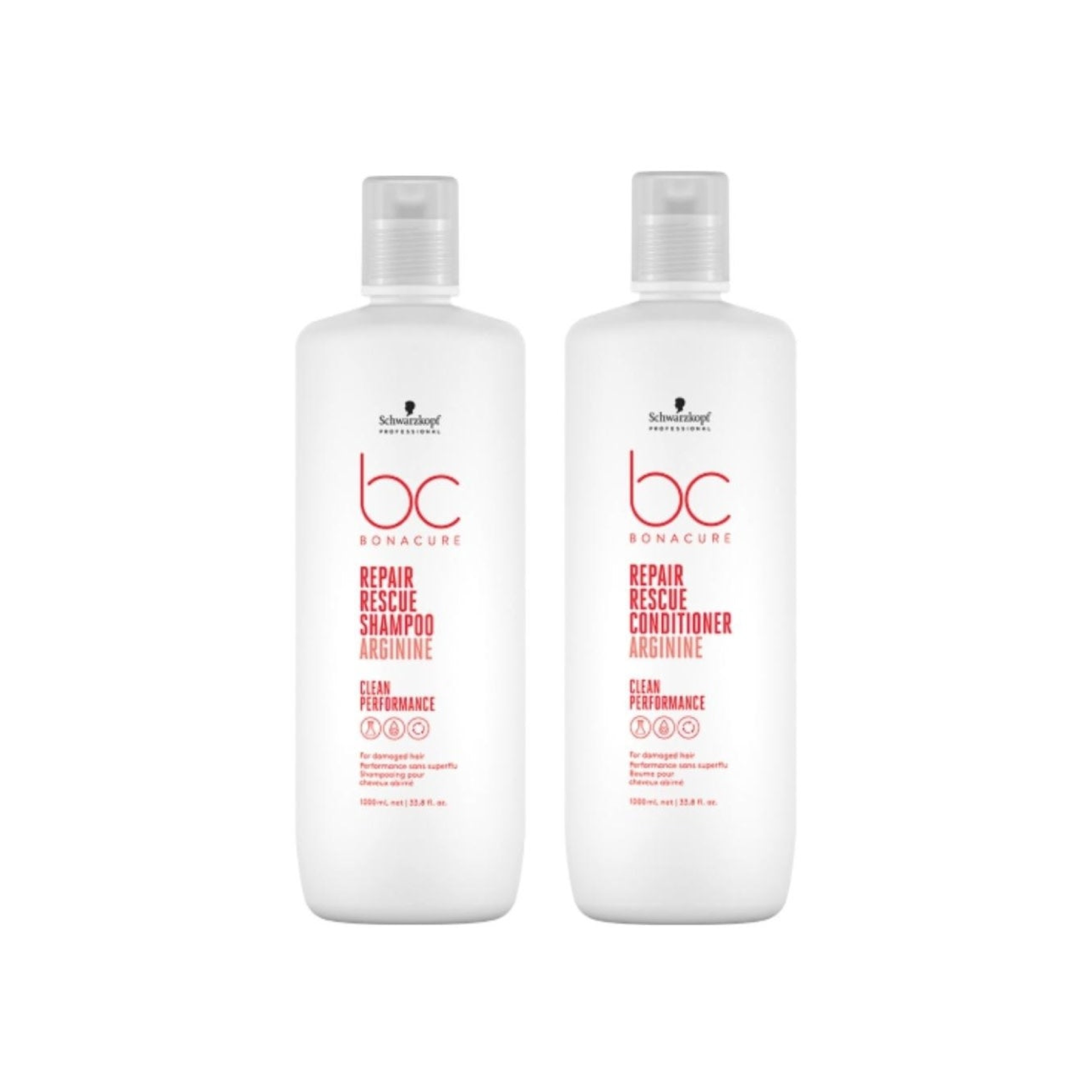 BC Clean Performance Repair Rescue Duo Set – Skin Care Treatment for Acne & Blemishes | Perfect for Daily Use & Travel