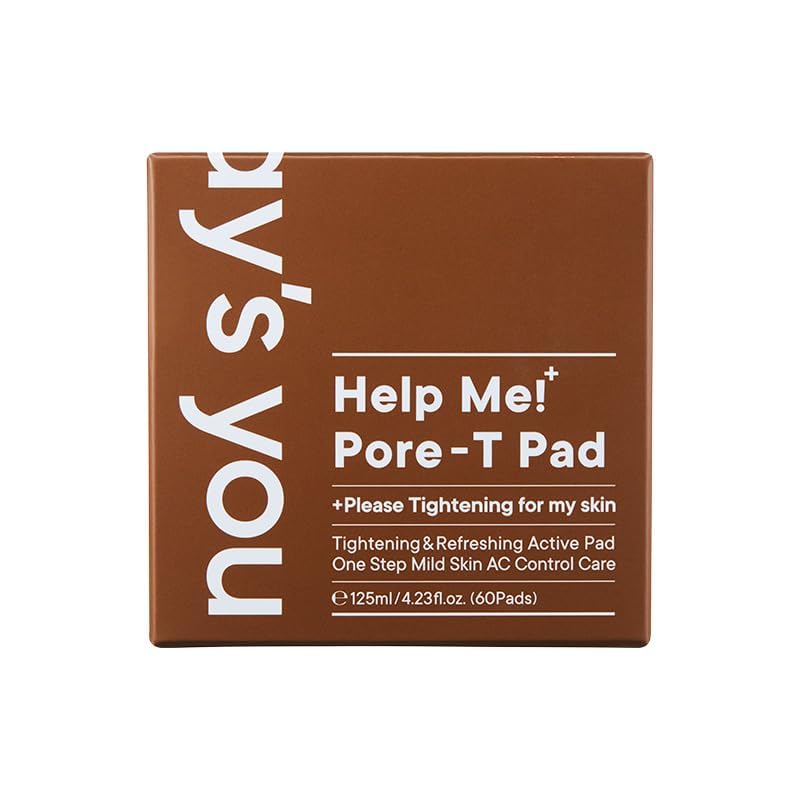 ONE-DAY'S YOU Pore-T Toner Pads | Korean Skincare for Daily Pore Care & Moisturizing | 60 Pads | Perfect for Oily & Sensitive Skin