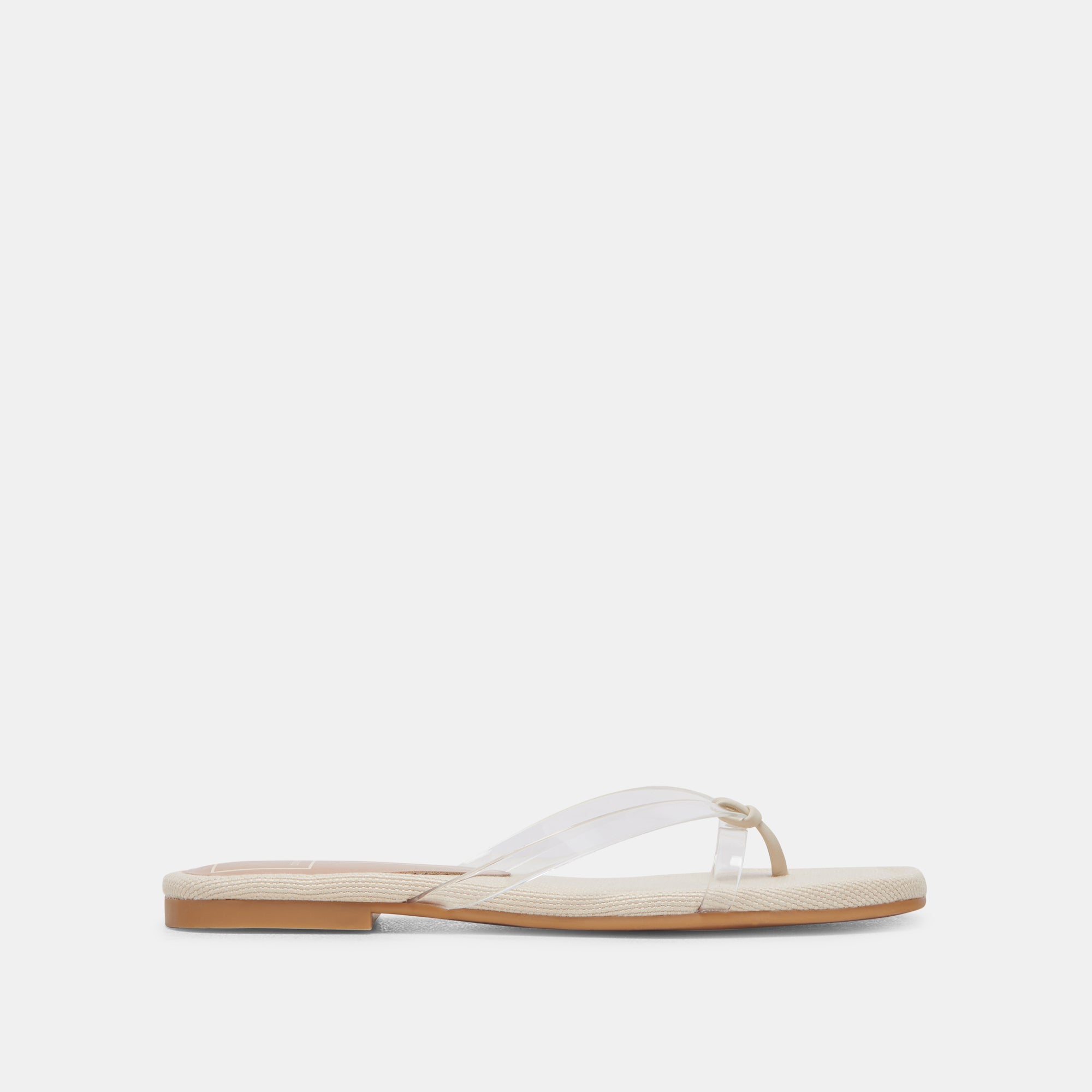 LUCCA Women's Crystal Vinyl Sandals - Stylish Comfort for Summer, Beach, and Casual Outings