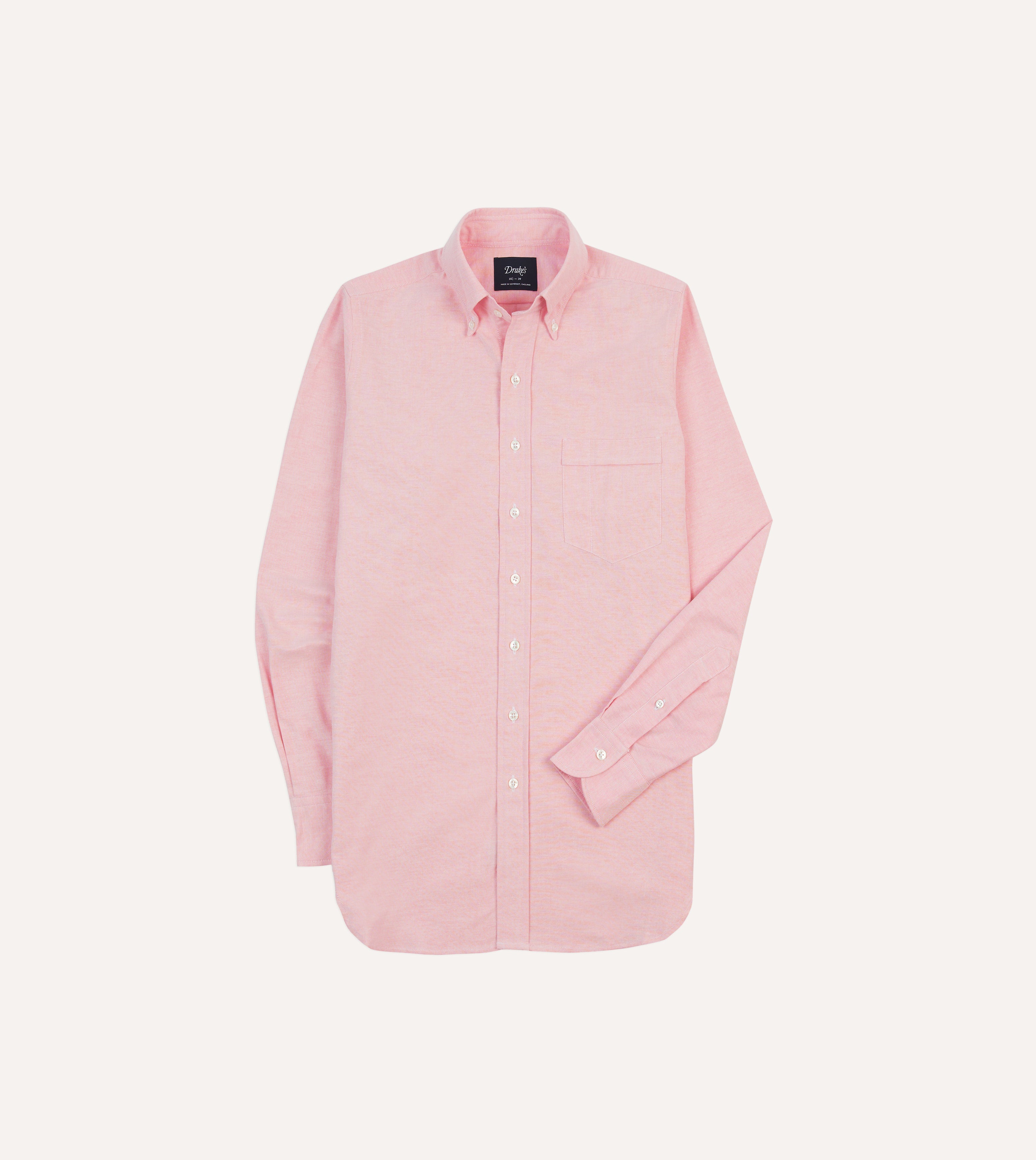 Bright Pink Cotton Oxford Button Down Shirt for Women - Classic Casual & Office Wear - Perfect for Work, Dates & Everyday Outfits