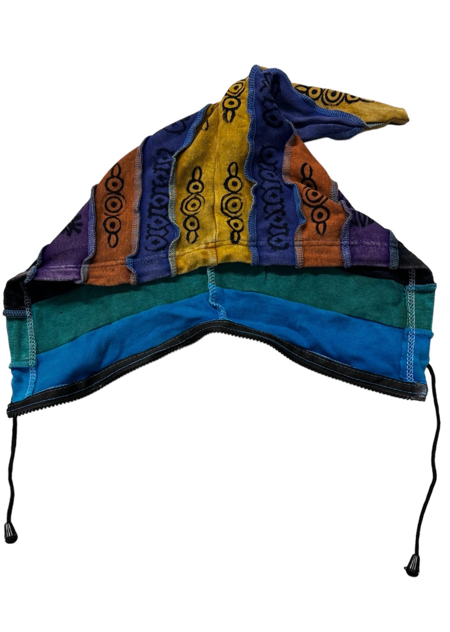 Agan Traders 2025 Spring Women's Zip Up Hoodie Jacket - Lightweight Gypsy Brush Painted Sweatshirt with Detachable Pixie Hood | Perfect for Casual Wear, Music Festivals & Boho Style Outfits