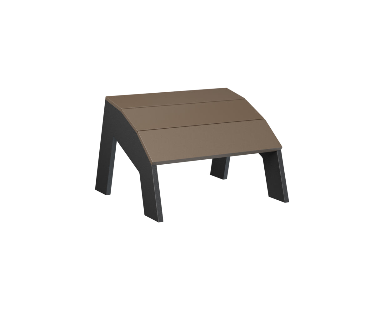 Berlin Gardens Nordic Adirondack Footstool - Outdoor Patio Furniture, Solid Wood Footrest for Garden, Deck & Poolside Relaxation