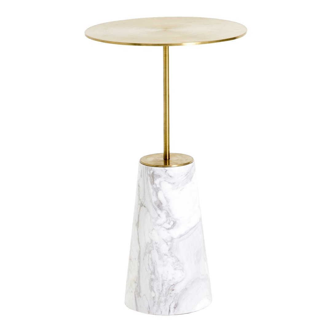 Neri and Hu Bund Side Table by Stellar Works - Modern Minimalist Nightstand for Bedroom, Living Room & Office