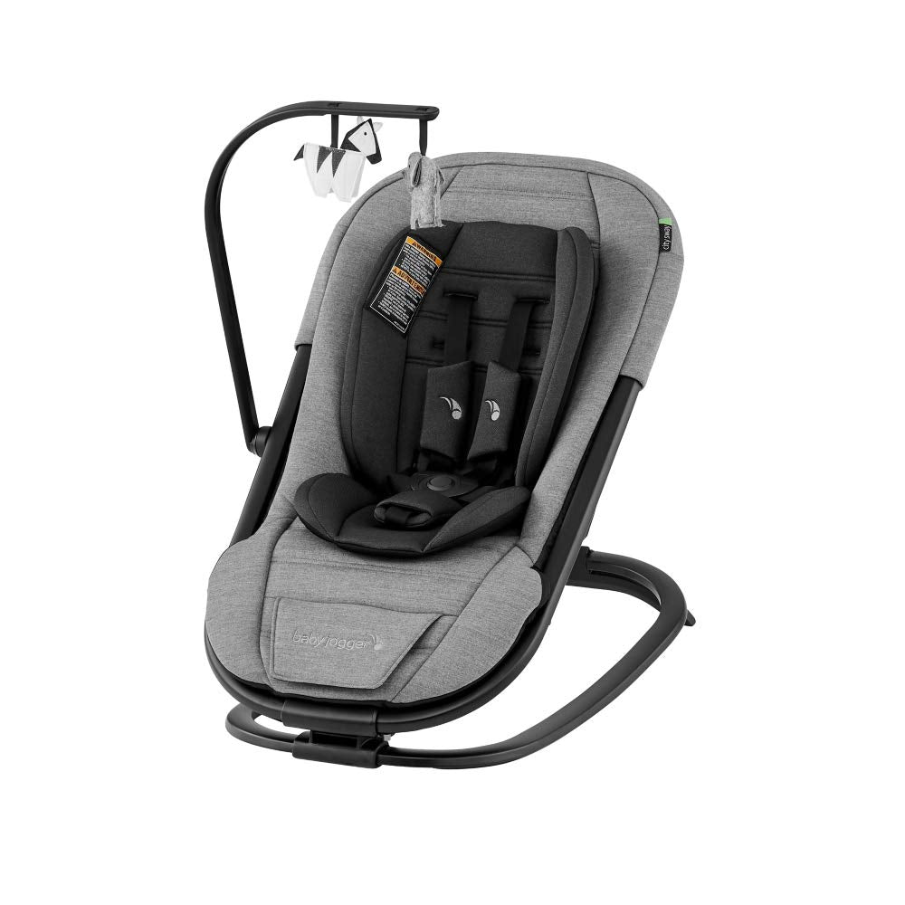 Baby Jogger City Sway Rocker - Portable Infant Swing with Adjustable Speeds & Soothing Music | Perfect for Nursery, Living Room & Travel | (Damaged Box)
