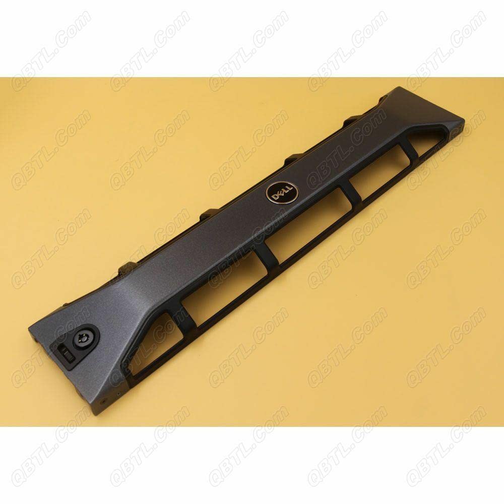 Original Dell 8RFGM Front Bezel Cover with Key for R730 R720 R520 Servers - Replacement Part for Data Center & Server Room Maintenance