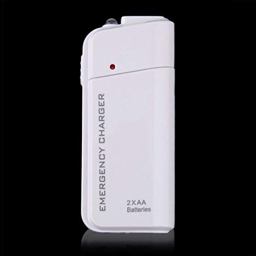 AA USB Battery Pack - Portable Power Bank for Smartphones & Devices | Fast Charging External Battery | Compact Travel Charger for iPhone, Android | Perfect for Camping, Travel & Emergency Power Backup