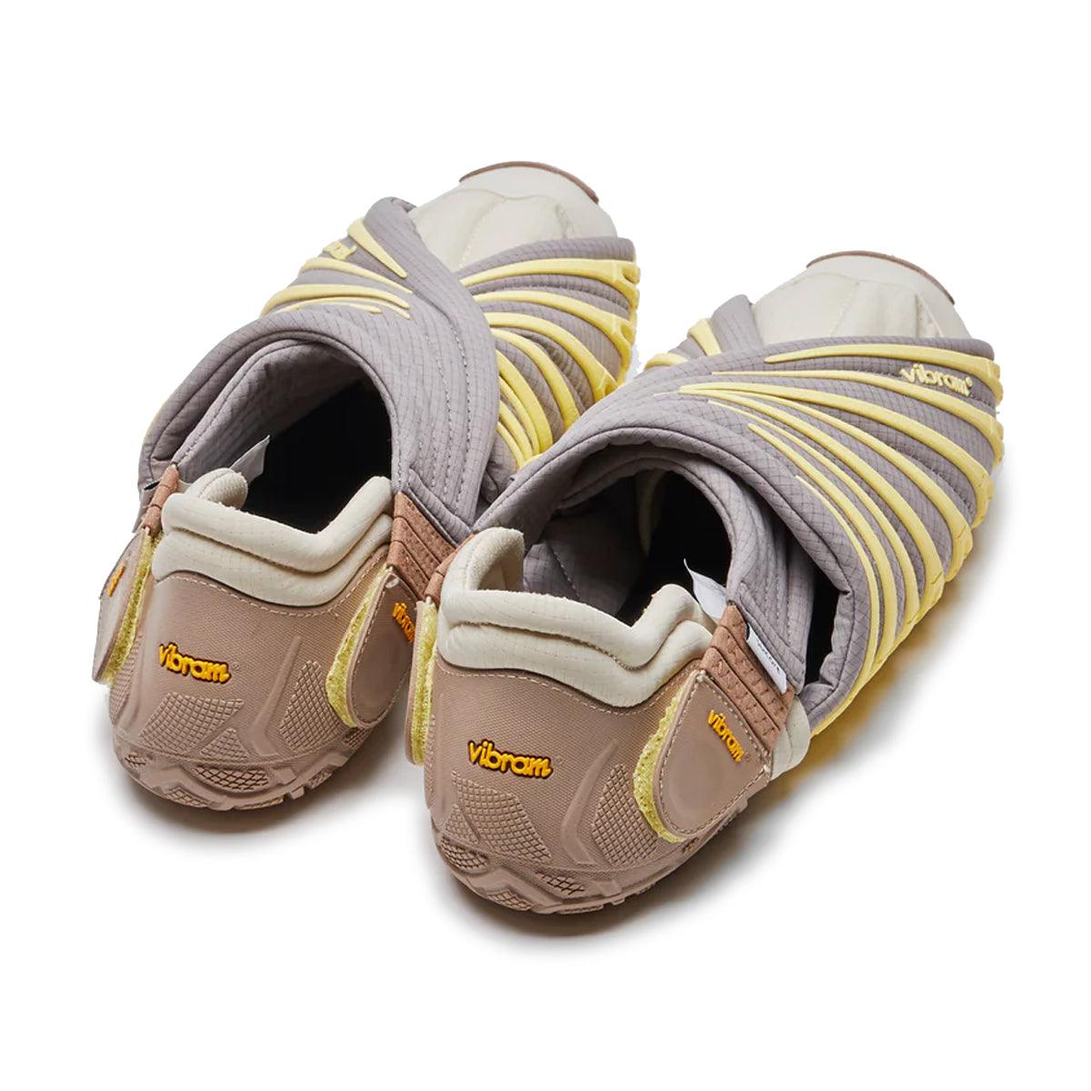 Vibram FUROSHIKI Futon Low Shoes - Grey Lemon Color | Lightweight & Flexible Barefoot Sneakers for Men & Women | Perfect for Yoga, Running & Casual Wear