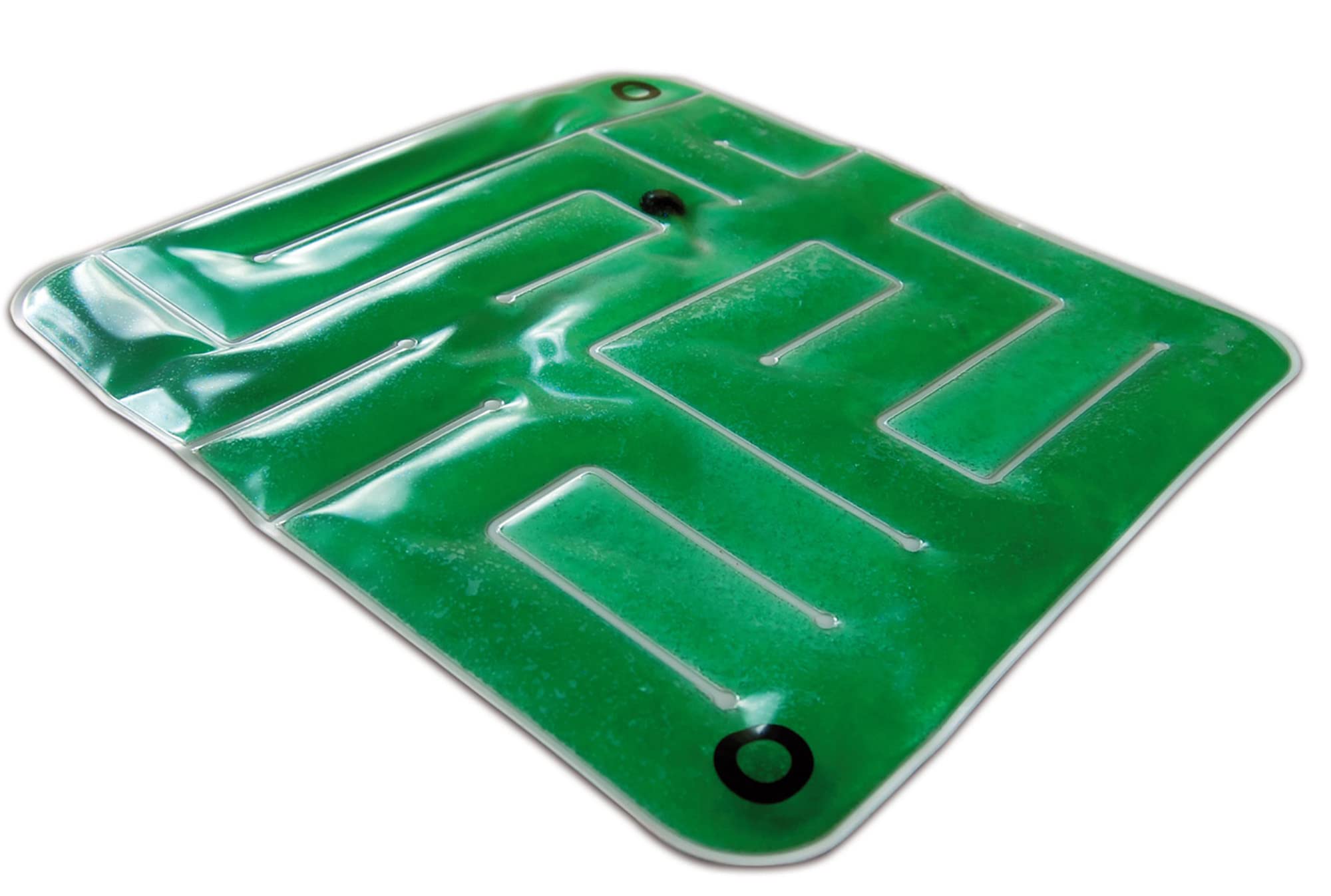 Skil-Care Sensory Gel Maze with Marble - Stress Relief & Hand-Eye Coordination Activity for Kids & Adults - Green Gel Filled Learning Toy for Autism, ADHD, Classroom & Home Use