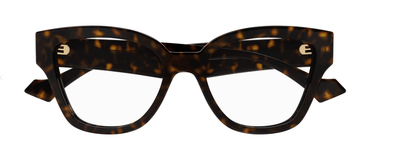 Gucci GG1424O 006 Havana Square Women's Eyeglasses - Stylish Designer Optical Frames for Women, Perfect for Work, Reading & Fashion Accessories