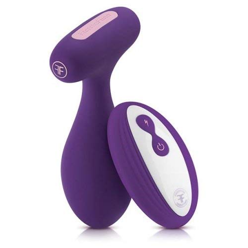 Remote Control Vibrating Butt Plug - 10 Speed USB Rechargeable Waterproof Silicone Anal Toy for Women & Men | Purple Adult Sex Toy for Couples Play, Solo Pleasure & BDSM Exploration