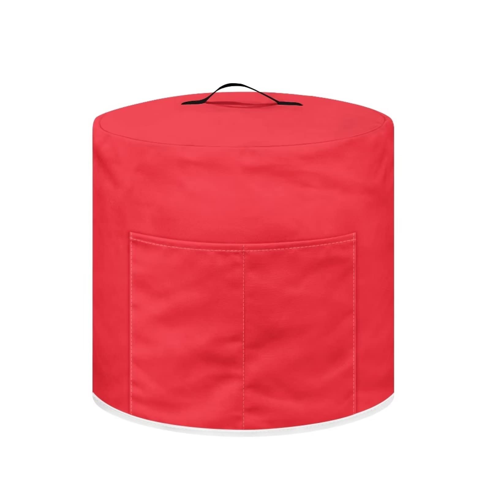 6qt Red Pressure Cooker Cover - Universal Kitchen Appliance Dust Protector for Air Fryer, Rice Cooker, Oven, Toaster, Stand Mixer & Steamer - Perfect for Countertop Organization & Appliance Protection