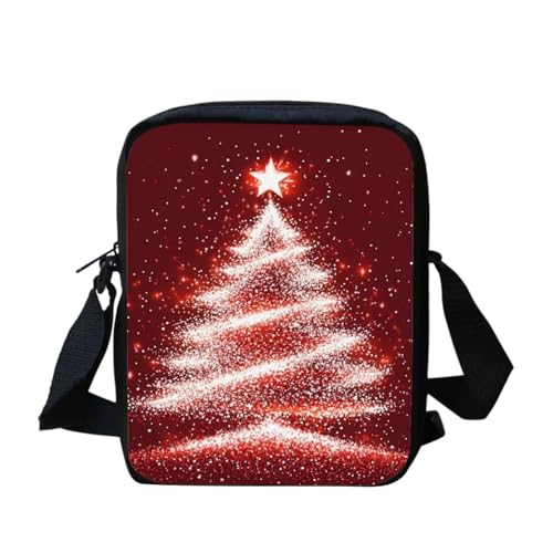 Christmas Tree Print Red