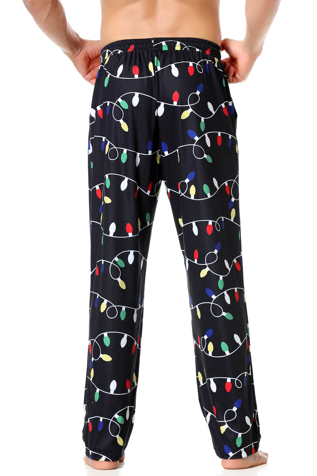 Men's Christmas Pajama Pants - Festive Holiday Sleepwear with Fun Ugly Print | Cozy Lounge Wear for Xmas Parties & Family Gatherings