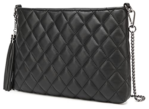 Black - Pewter Hardware 7606