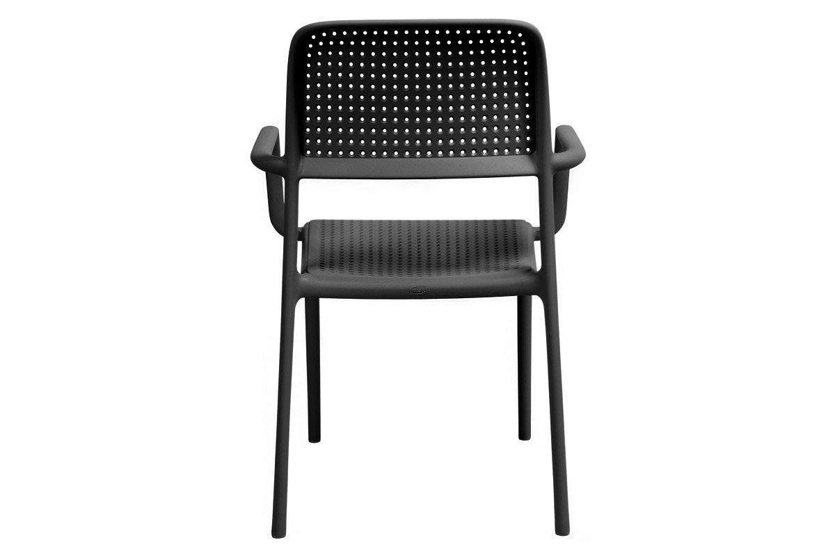 EZ Hospitality Bora Outdoor Armchair - Lightweight Patio Lounge Chair with Water-Resistant Fabric - Perfect for Poolside, Garden, and Backyard Relaxation