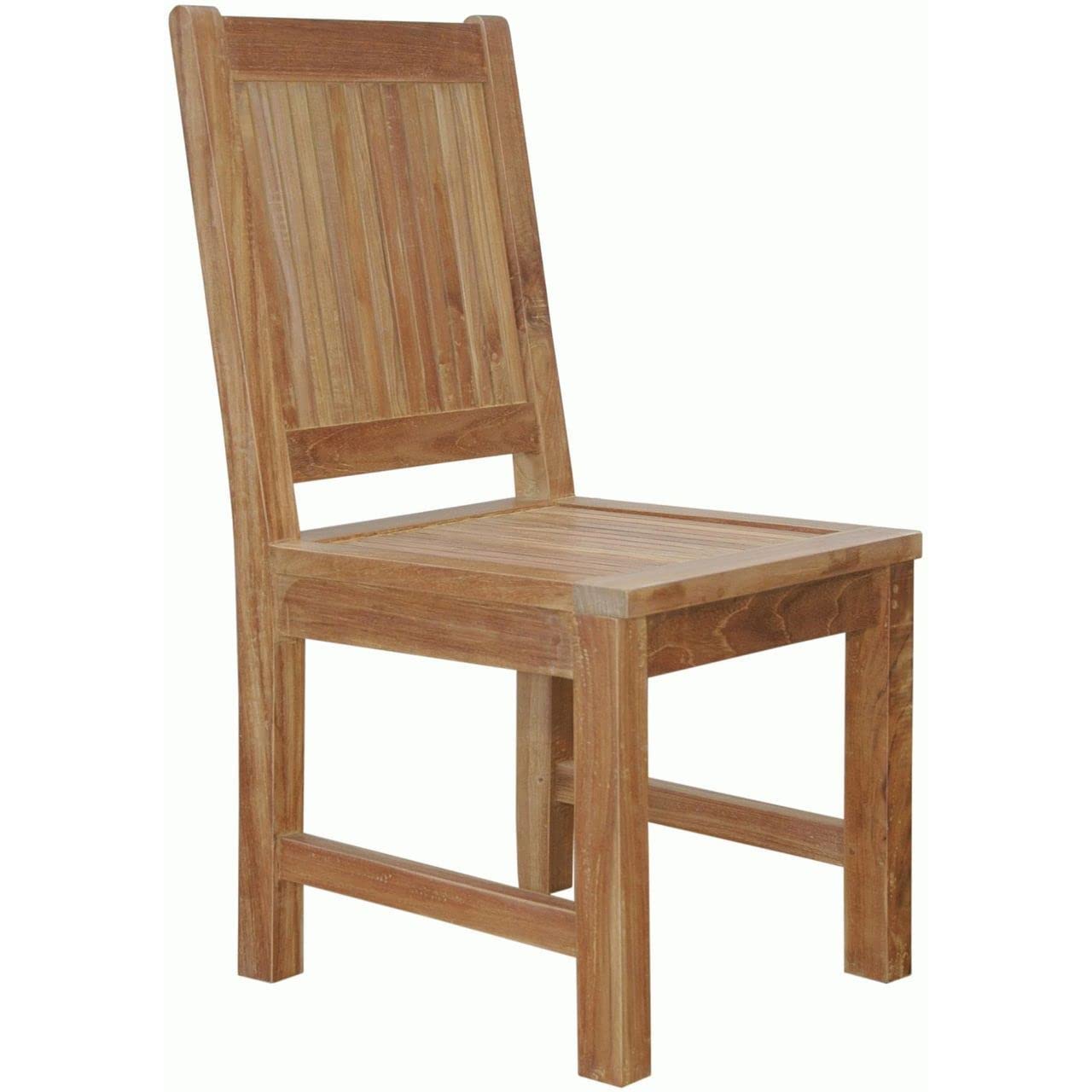Anderson Teak Outdoor Dining Chair - Weather-Resistant Patio & Garden Furniture for Backyard, Poolside & Restaurant Use