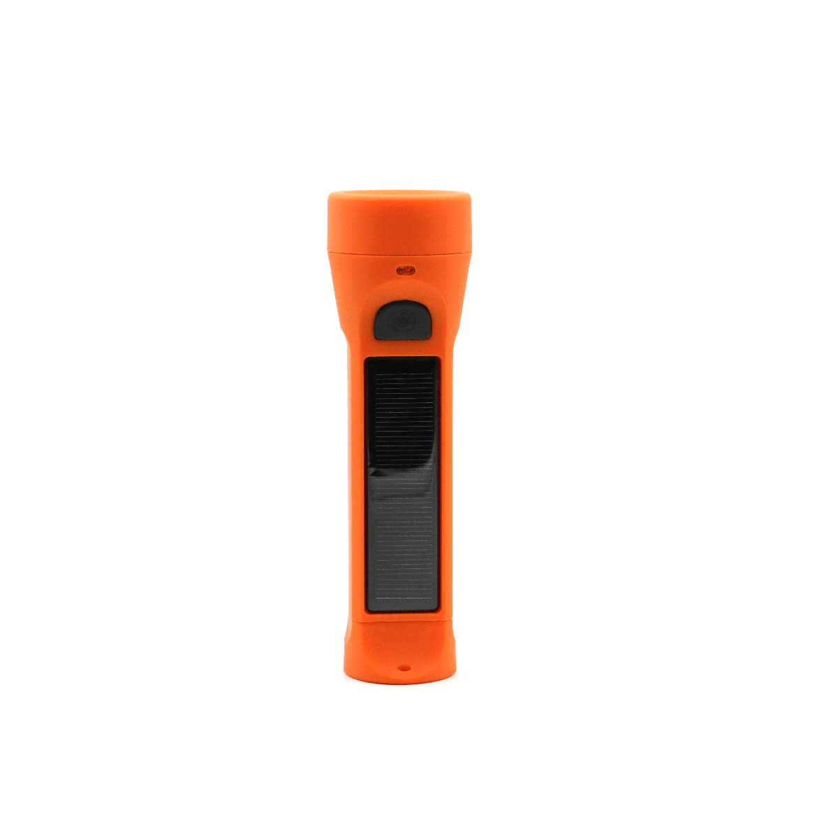 Journey Seeker 300 Solar-Powered LED Flashlight with USB Charger - Waterproof, Orange - Perfect for Camping, Hiking & Emergency Preparedness