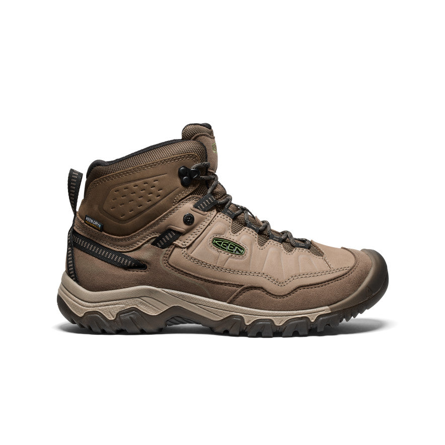 Men's Targhee IV Waterproof Hiking Boots - Brindle/Canteen - Lightweight & Durable Outdoor Shoes for Trail Walking, Backpacking & Mountain Climbing