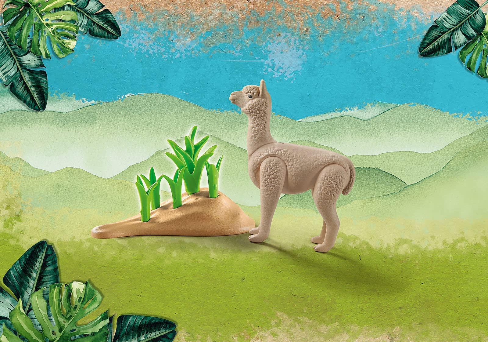 Playmobil 71062 Wiltopia Alpaca - Eco-Friendly Animal Toy for Kids Ages 4-10 | Sustainable Collectible Alpaca Figure Made from 80% Recycled Material | Perfect for Imaginative Play, Educational Gifts & Nature-Themed Collections