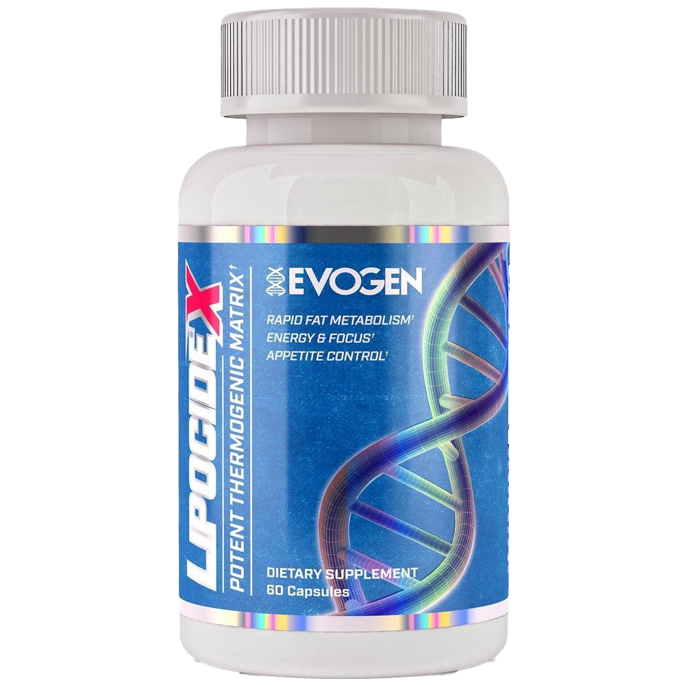 Evogen Lipocide X Fat Burner Supplement - 60 Capsules for Weight Loss & Energy Boost | Supports Metabolism & Appetite Control | Ideal for Fitness & Bodybuilding