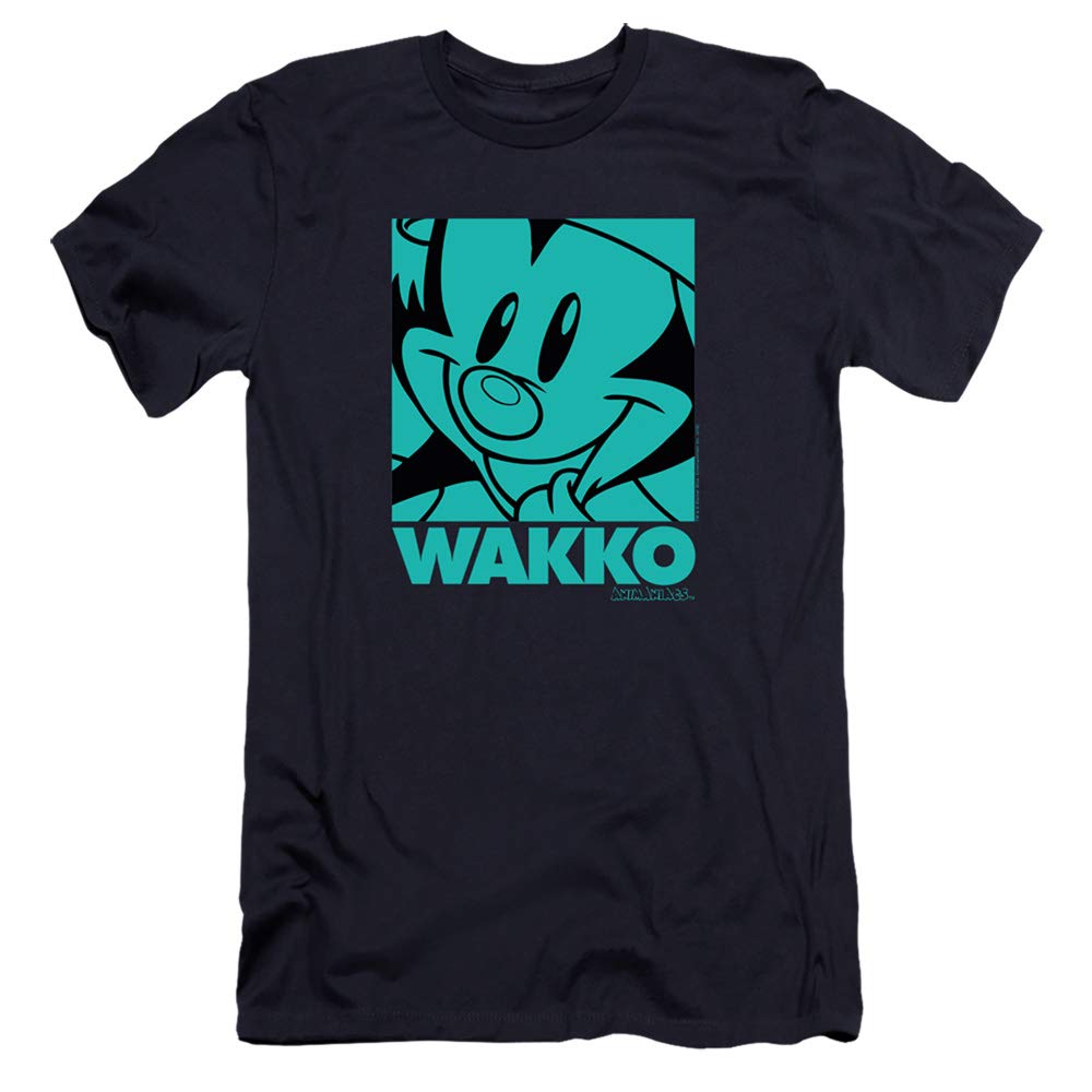 Animaniacs Pop Wakko Unisex Adult Canvas T-Shirt for Men & Women - Casual Wear, Cosplay & Cartoon Fan Gift