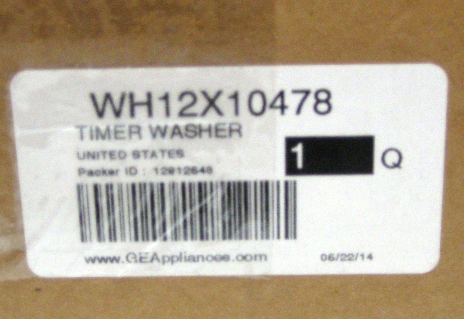 Genuine GE Washer Washing Machine Timer Control WH12X10478 AP4929075 PS3487294 - Replacement Part for GE Top Load & Front Load Washing Machines