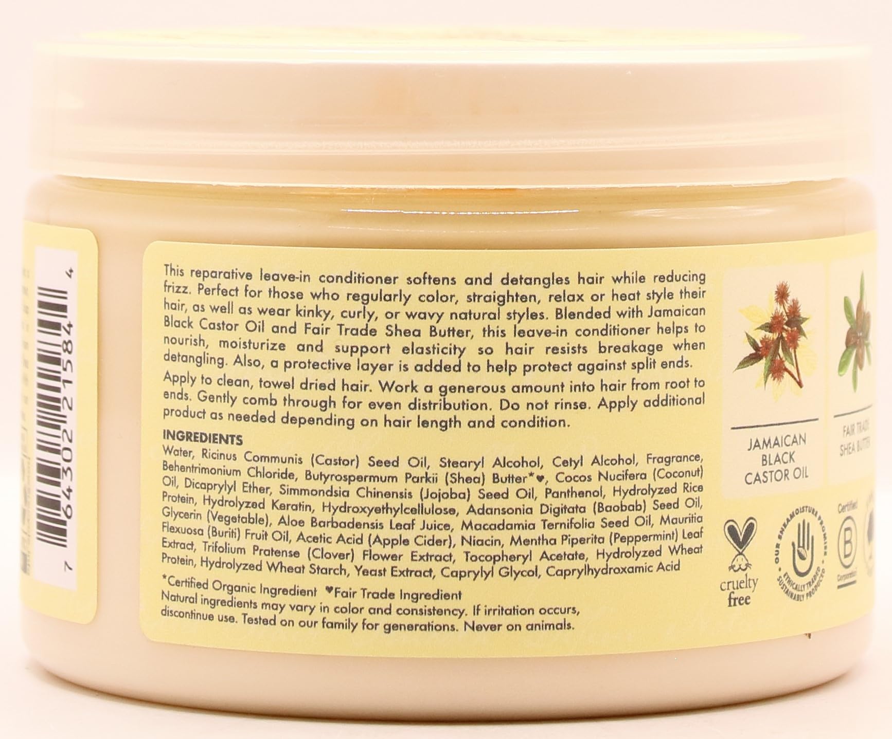 Shea Moisture Jamaican Black Castor Oil Shampoo 13oz, Leave-In Conditioner 11oz & Styling Lotion 8oz Bundle - Hair Growth & Repair Set for Natural, Curly & Damaged Hair - Perfect for Daily Hair Care Routine
