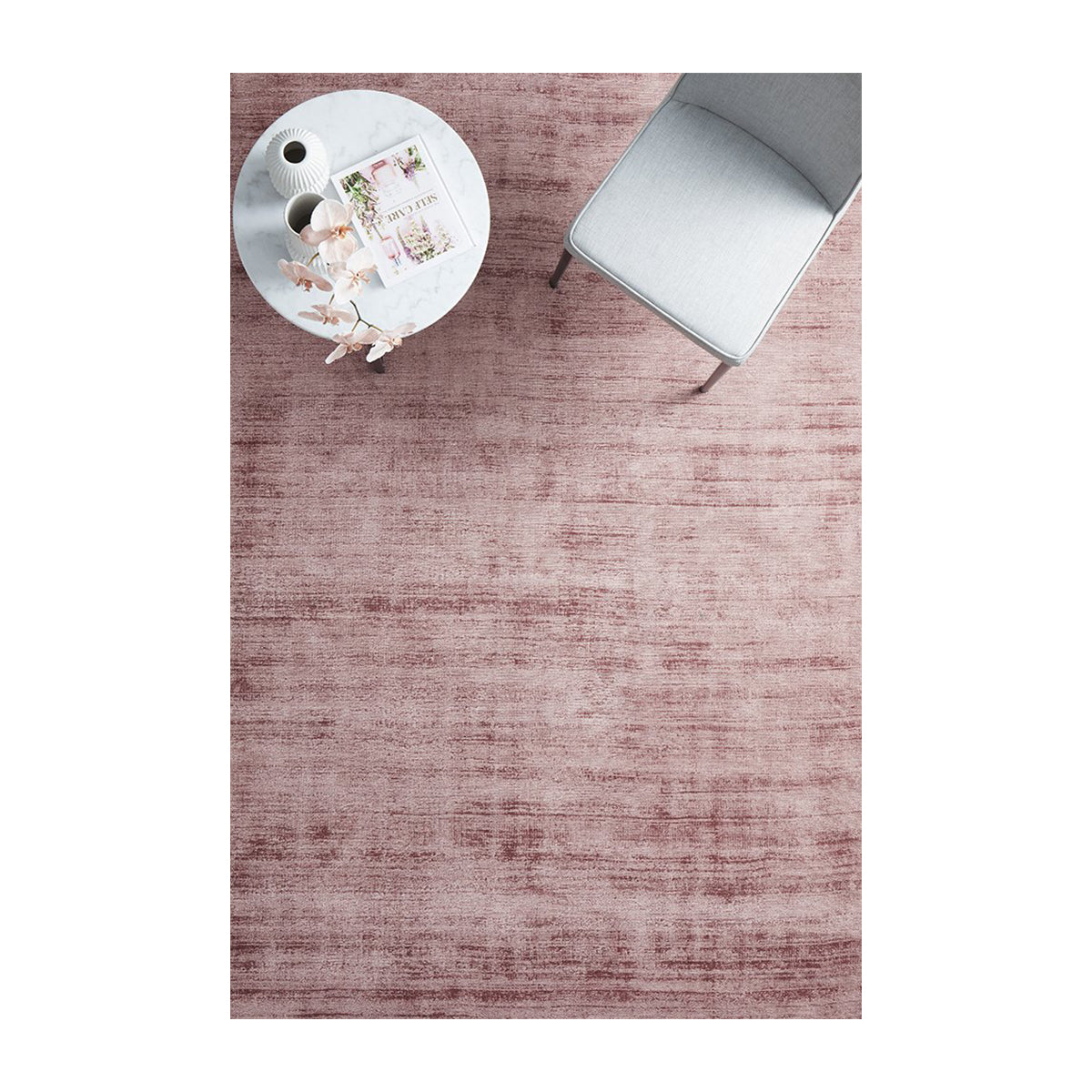 Bliss Rug (Blush) - Soft Plush Area Rug for Living Room, Bedroom & Nursery - Premium Comfort & Style for Home Decor