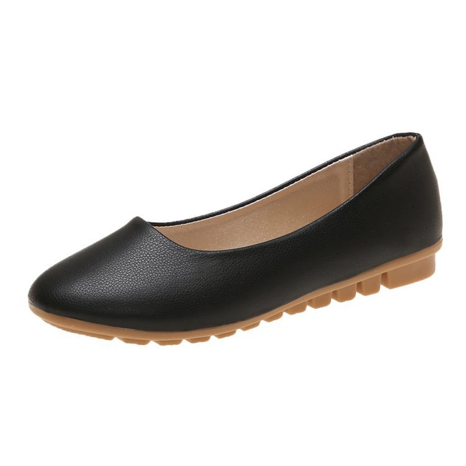 **Men's & Women's Casual Shoes - Lightweight Low Heel Boots for Spring & Summer | Soft Sole Comfortable Flat Shoes in Solid Colors | Perfect for Walking, Travel & Everyday Wear**