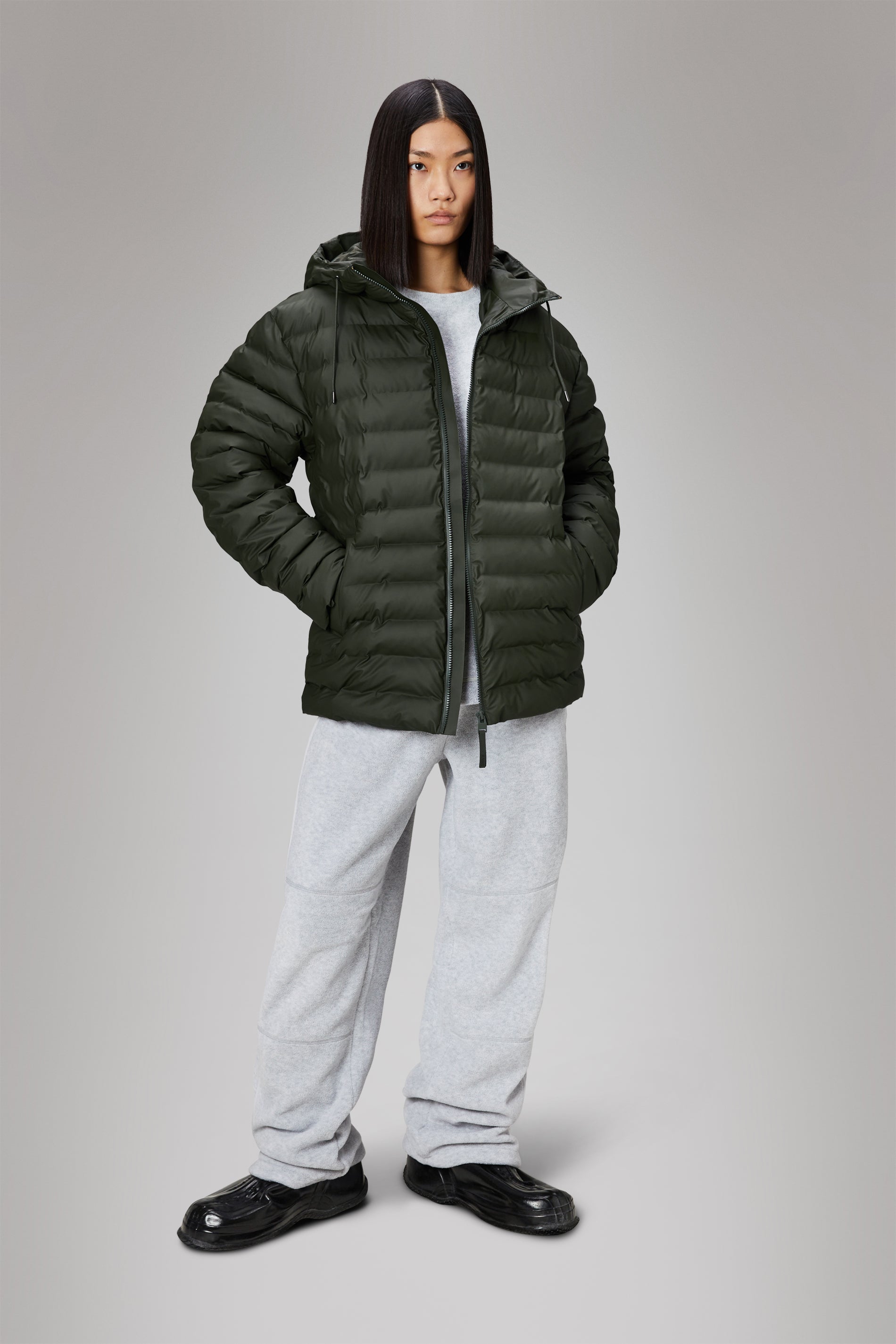 Lohja Puffer Jacket for Women - Lightweight Winter Coat with Hood, Waterproof & Windproof - Perfect for Outdoor Activities, Hiking, Skiing & Cold Weather