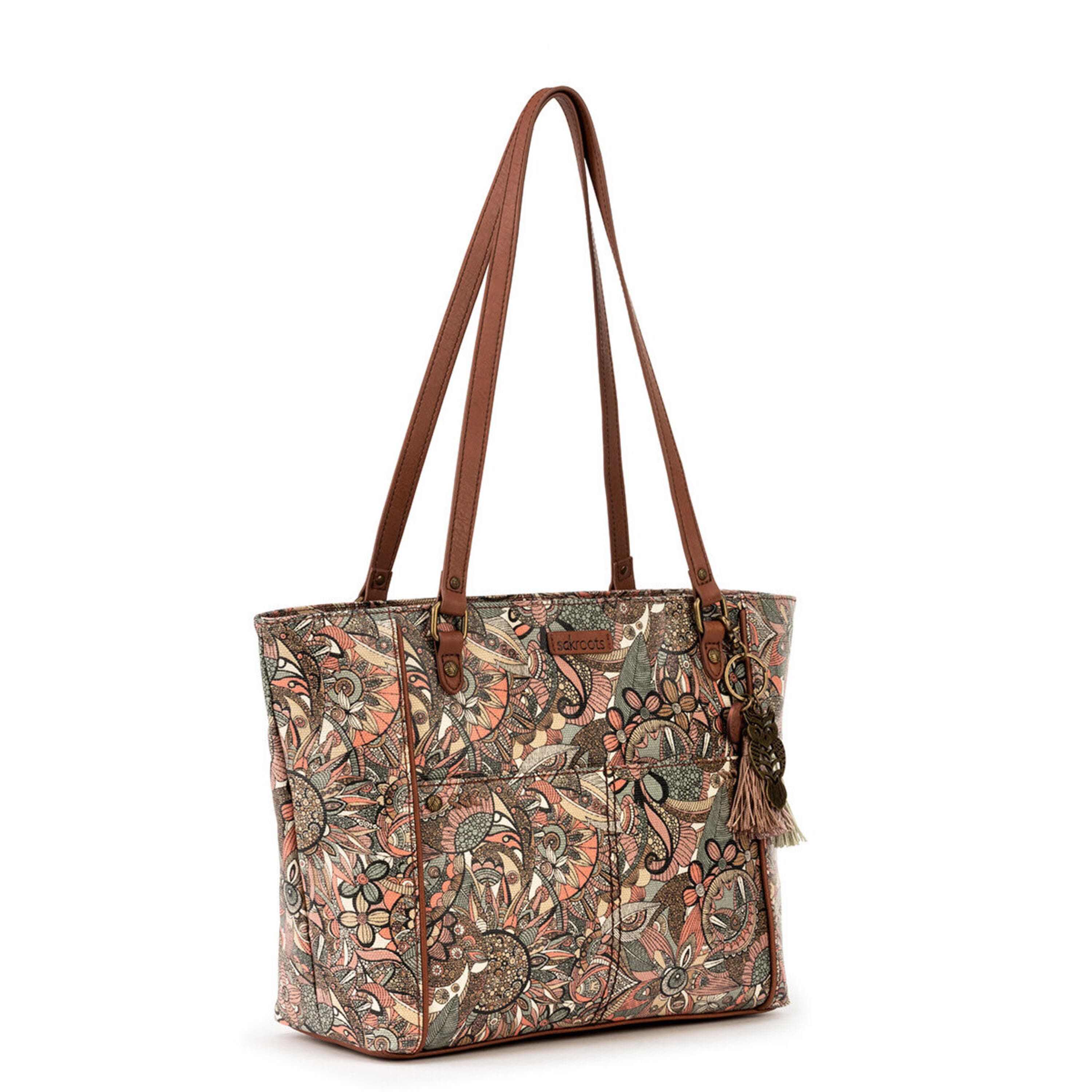 Stylish Metro Tote Canvas Bag in Sienna Spirit Desert Color - Perfect for Work, Travel & Everyday Use