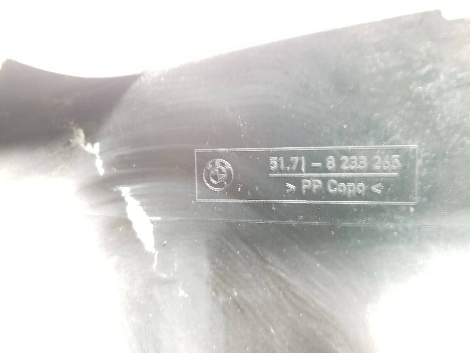 BMW E46 Sedan Fuel Vapor Canister Cover & Passenger Fender OEM Replacement Part 125k - Perfect for BMW E46 Maintenance & Repair