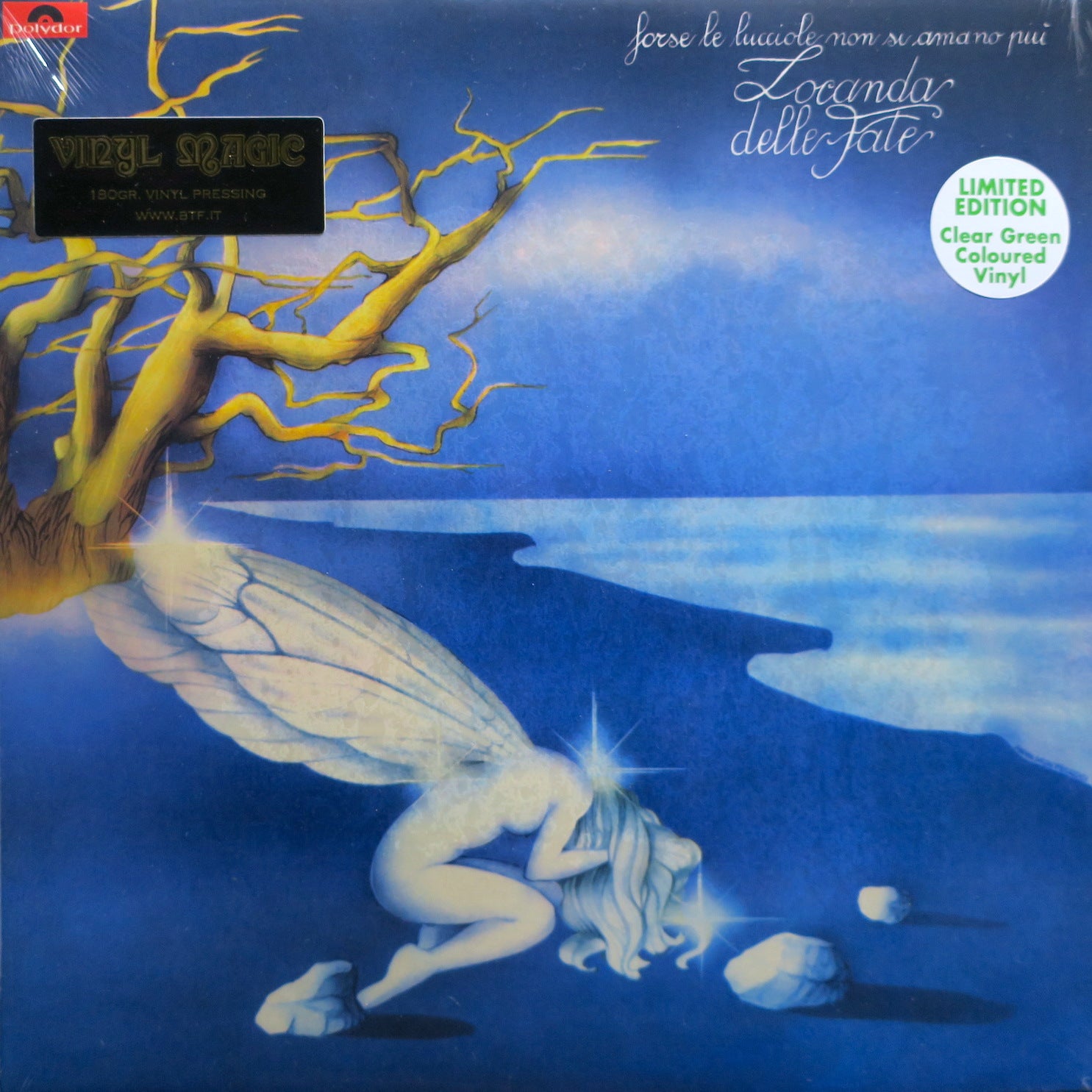 LOCANDA DELLE FATE 'Forse Le Lucciole Non Si Amano Più' GREEN Vinyl LP (1977 Italian Progressive Rock) - Rare Collectible Record for Music Enthusiasts & Vinyl Collectors