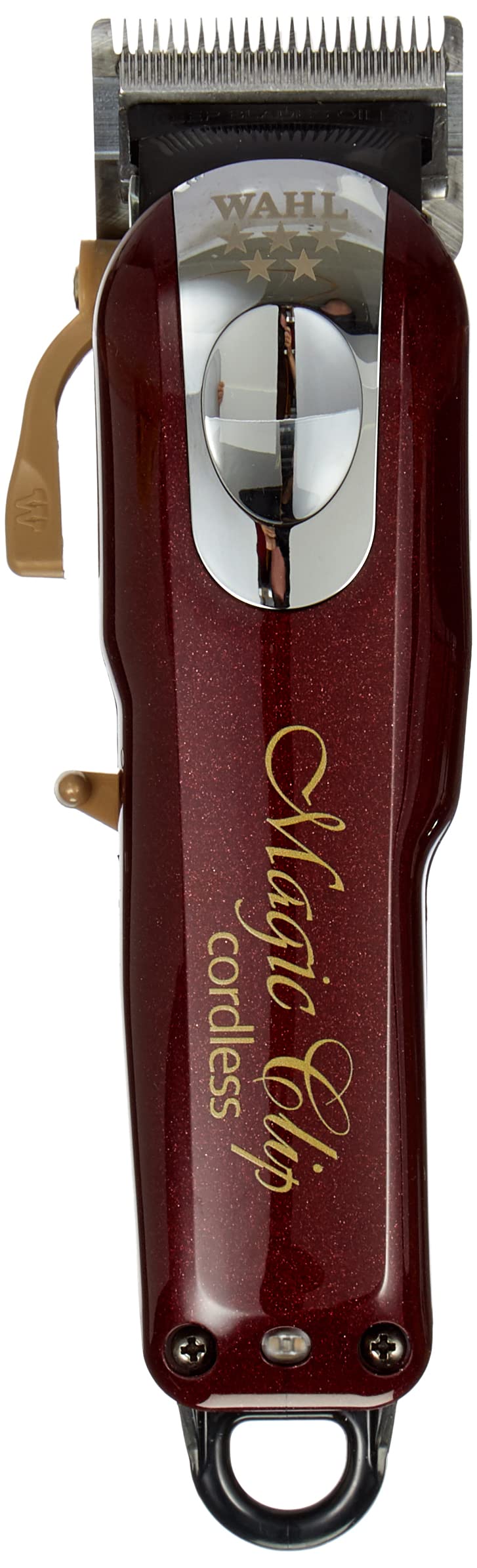 Wahl 5 Star Cordless Magic Clip Professional Hair Clippers - Barber Grade Haircutting Kit for Blunt Cuts & Fades with Adjustable Taper Lever & Crunch Blade | Lightweight Cordless Clippers for Men's Grooming, Home Haircuts & Professional Barbershop Use