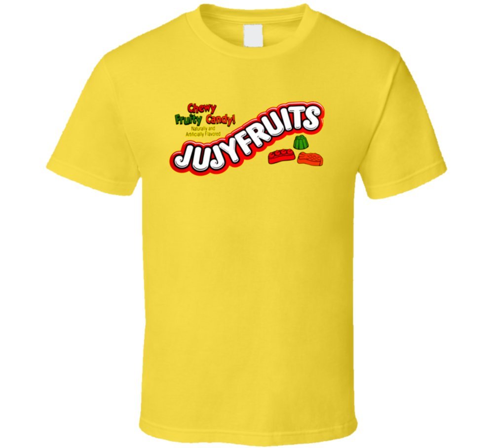 Jujyfruits Classic Candy & Seinfeld Inspired T-Shirt - Fun Nostalgic TV Show Merchandise for Fans