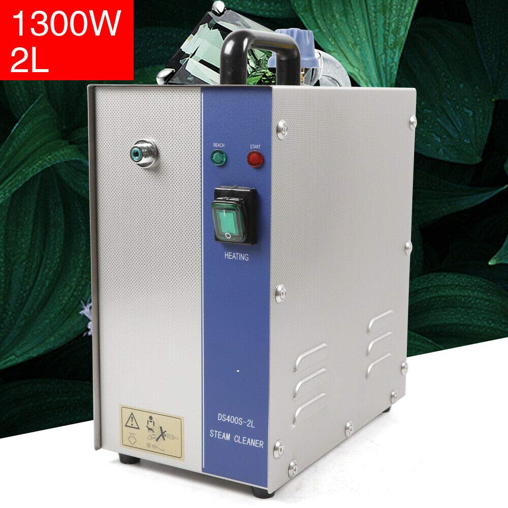 1300W 110V Professional Jewelry Steam Cleaner Machine - Fast & Safe Gold, Silver, Diamond & Gemstone Cleaner with 2L Tank - Perfect for Rings, Necklaces, Watches & More (US Stock) - Ideal for Jewelry Stores, Home Cleaning & Gift Restoration