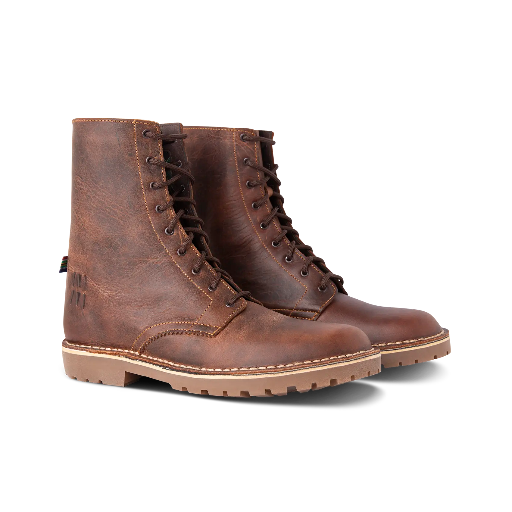 Veldskoen MoveMe Traveler Boot - Brown Leather with Gum Sole - Comfortable & Durable Shoes for Travel, Hiking & Outdoor Adventures