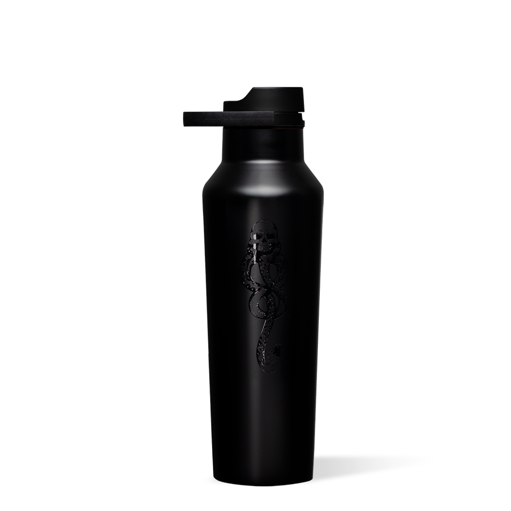 Harry Potter Stainless Steel Water Bottle - 20oz Insulated Sports Canteen for Hiking, Gym & School - Official Hogwarts House Themed Drinkware