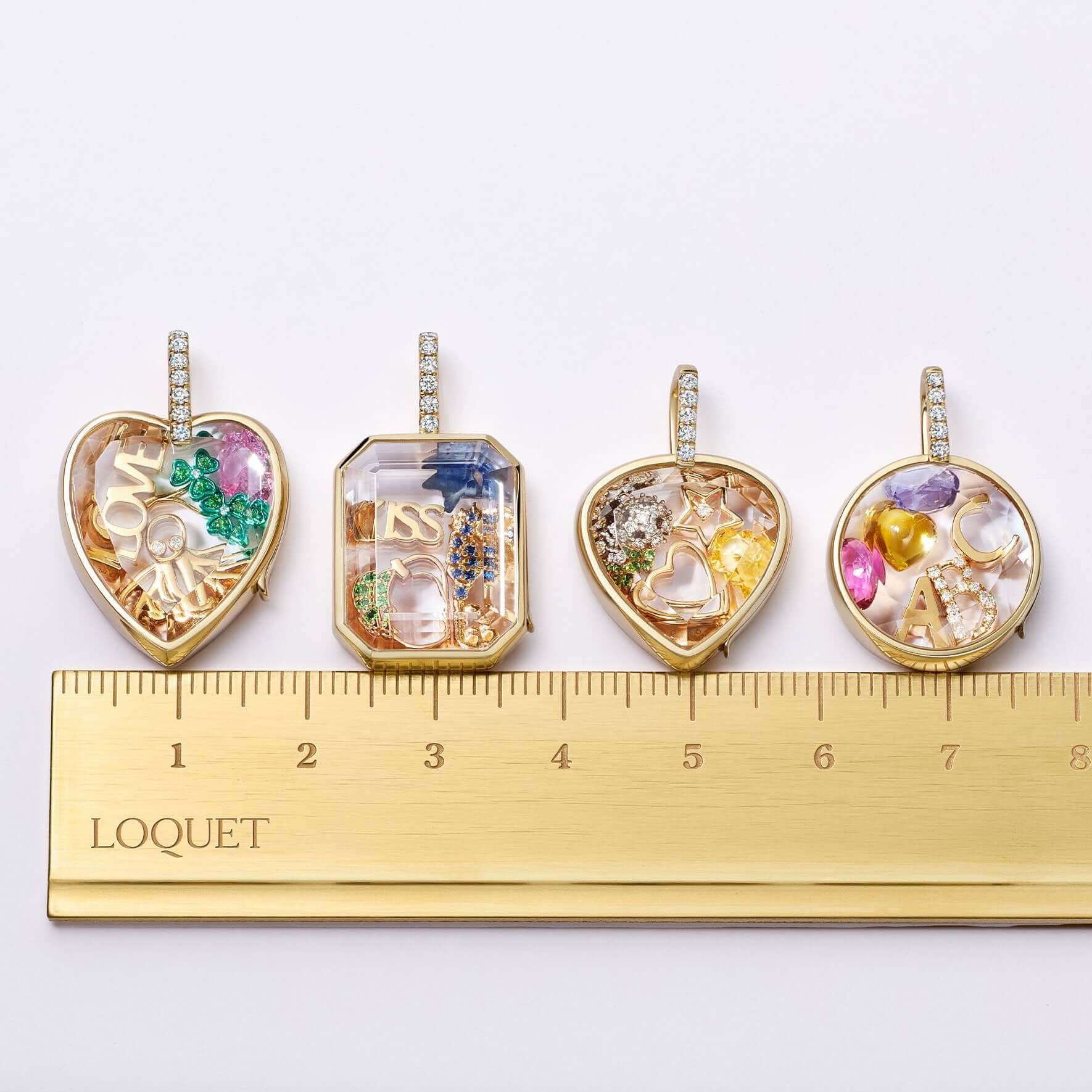 DIY Heart Locket Necklace Charm - Personalized Engravable Jewelry Gift for Women | Romantic Keepsake for Valentine's Day, Anniversary & Mother's Day | JFN2021
