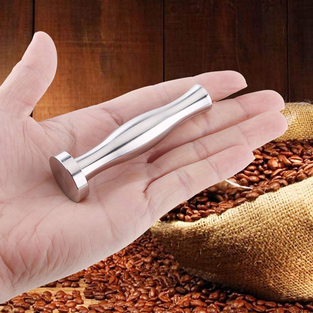 Premium Stainless Steel Espresso Coffee Tamper - Heavy Duty, Rust-Proof & Easy to Clean - Perfect for Home Baristas & Espresso Lovers - Ideal for Espresso Machines & Coffee Shops